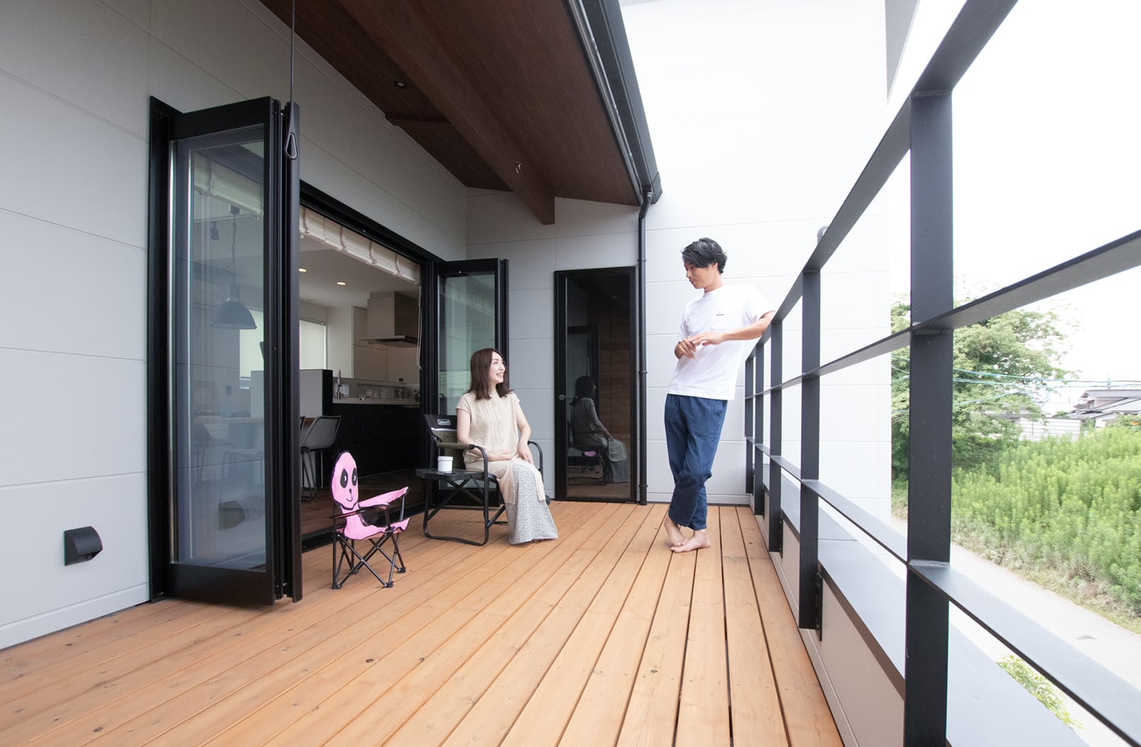 室内から雄大な景色を愉しむ暮らし メインビジュアル